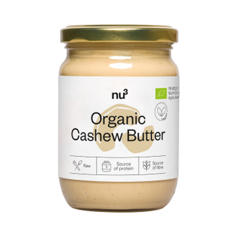 nu3 organic cashewbutter im Glas